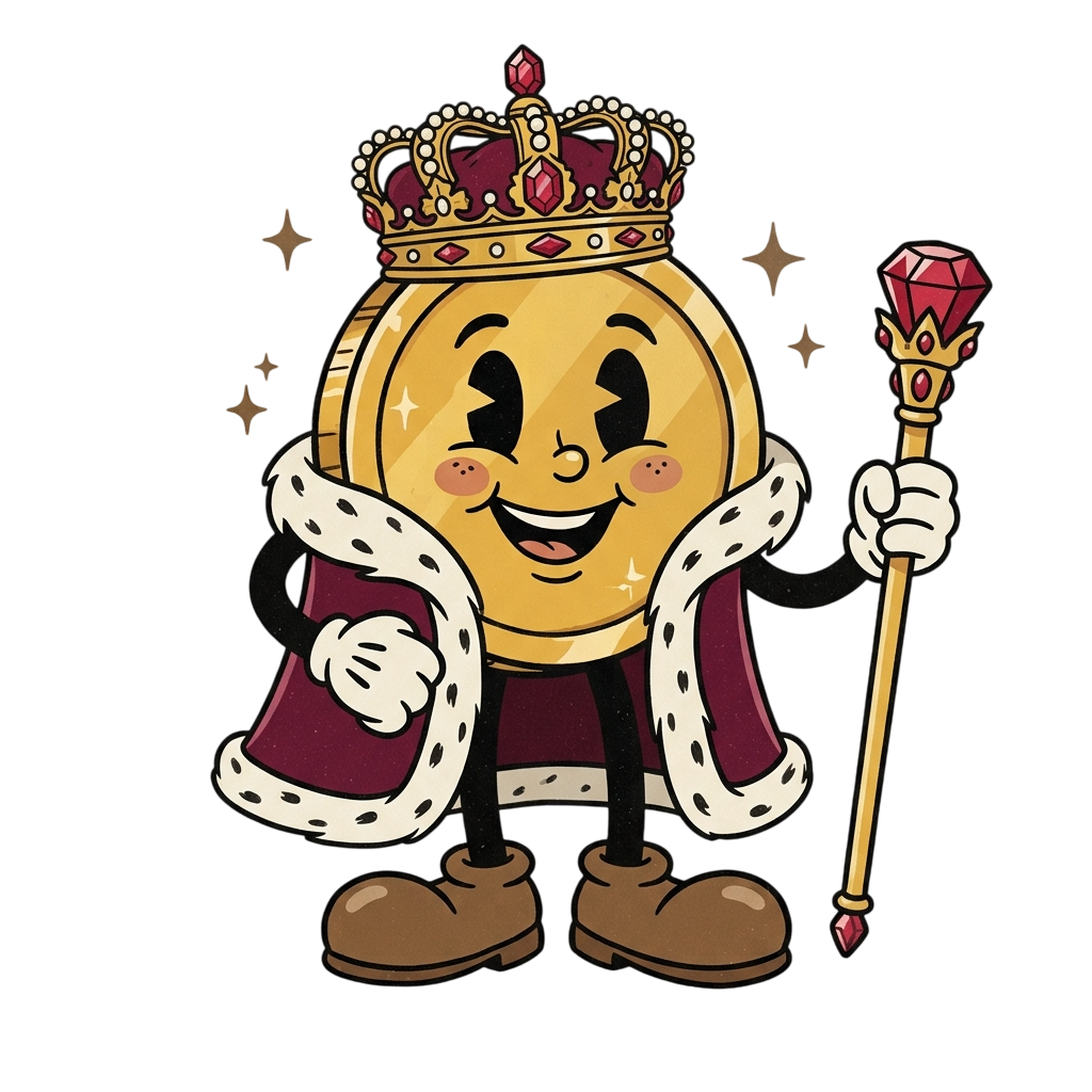 VIP King Mascot